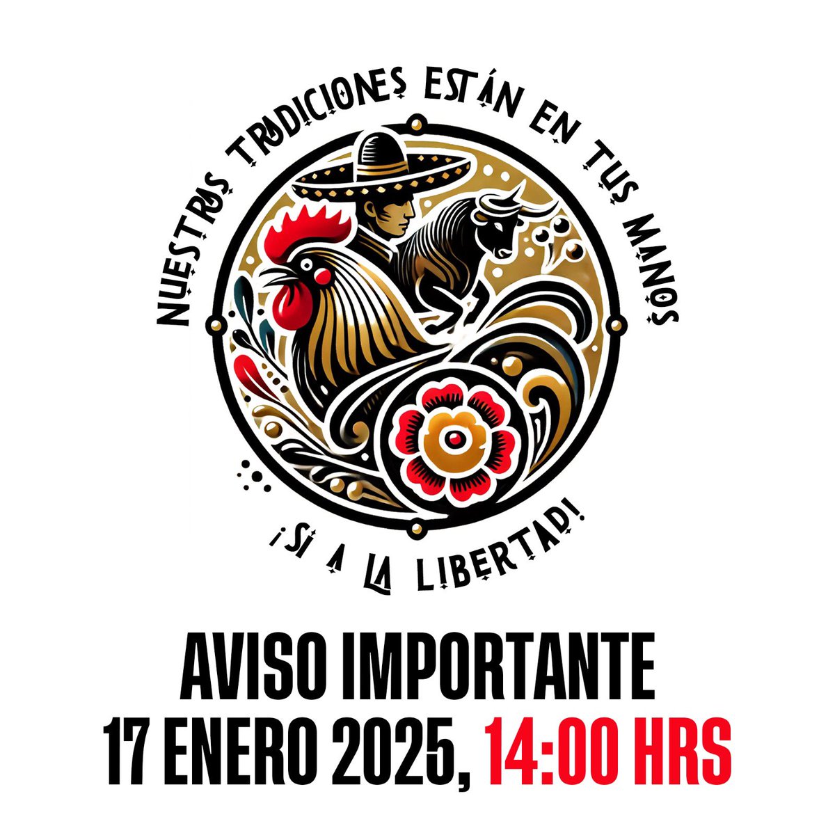 🚨 Atención CDMX: algo importante está en tus manos. 📅 17 de enero, 14:00 hrs. ¡Sé parte! #DefiendeLoNuestro