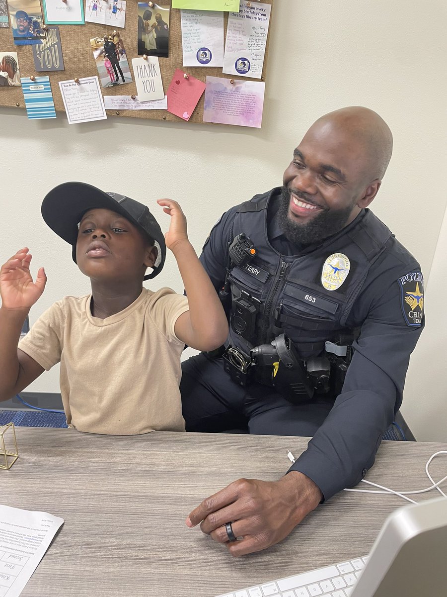 OT_CISD's tweet photo. Keep working hard, kid—one day, the hat will fit just right. https://t.co/tibIXImNPc