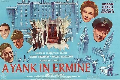 TalkingPicsTV's tweet photo. Early morning comedy with #PeterThompson #JonPertwee #SidJames
📽️ A YANK IN ERMINE (1955) 6am #TPTVsubtitles https://t.co/kUNg1Uxton