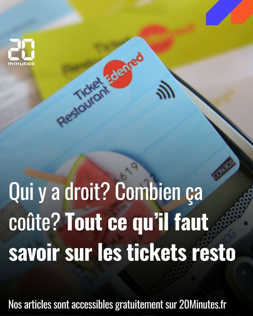 20Minutes's tweet photo. À table!
➡️ https://t.co/Y2UNHAhCne
#TicketsResto #TicketsRestaurant https://t.co/1CwRo5SY6R