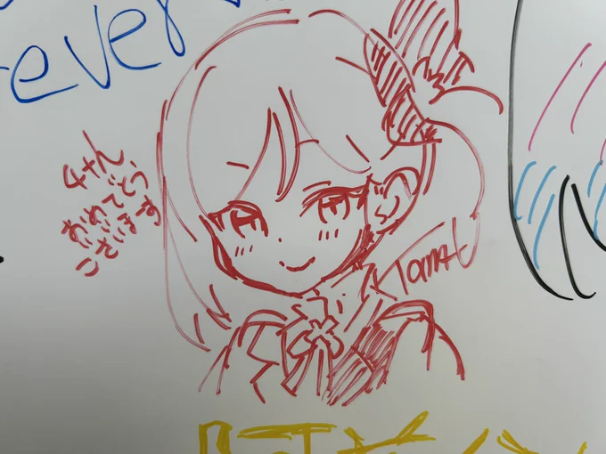 こっそり先生メッセージボード描いてくるなど
#ブルアカふぇす2025 