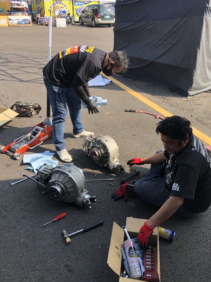 jyamaken_wish's tweet image. 調子は絶好調‼️😆
って言いたいところやけど・・・
とりあえずデフ借りれたんで載せ替えしてもらいます🙇‍♂️
#funcity #台湾ドリフト #TDGP