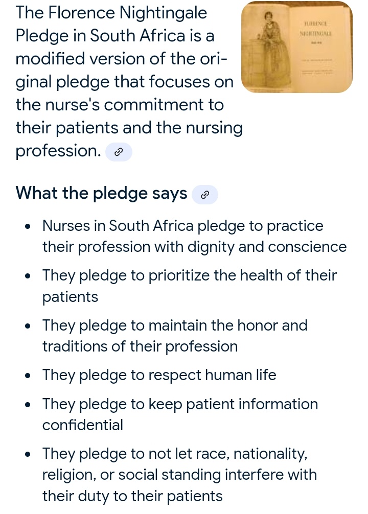 <a href="/LadyAbahambe/">Abahambe Majola🇿🇦🇷🇺</a> The last point is very important to those that do nursing....I'm posting this for matriculants too so they know if they take that career route,they must be prepared to serve regardless of anything.