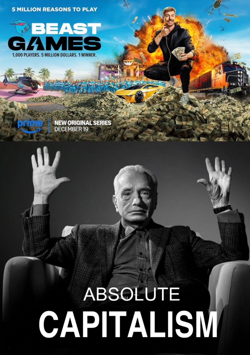 I can tell this marks the beginning of a new era in entertainment shows .

 #BeastGames #MrBeast