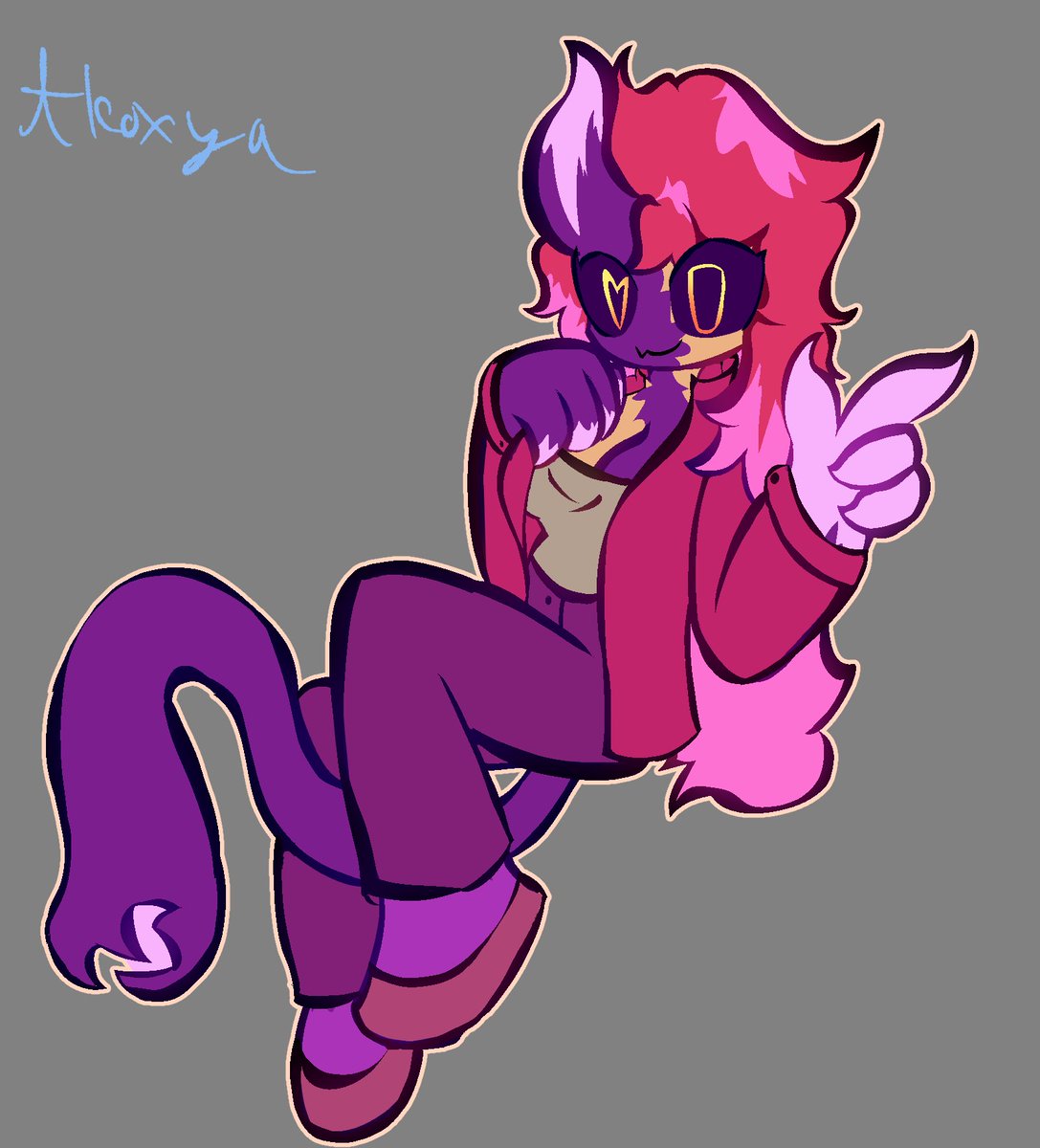 akoxya's tweet photo. another silly drawin while i try nd figure out things to do with my drawig style nd whatnot i suppose https://t.co/X5NO8zGDVG