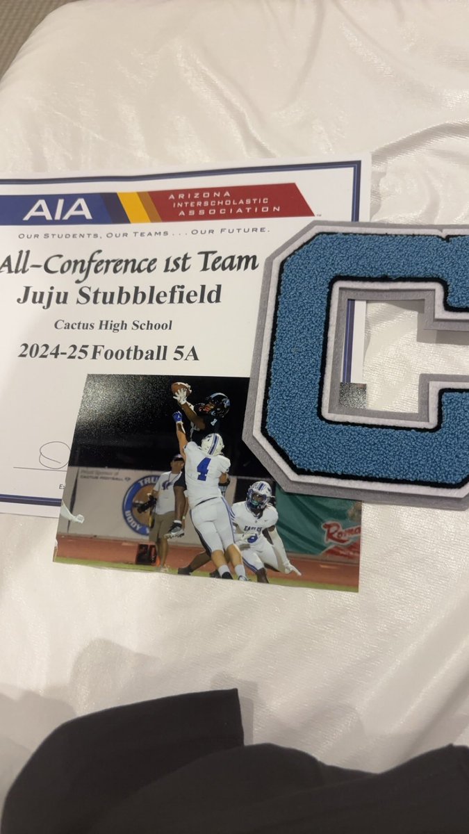 Had a great time at our team banquet, sad it’s all ended but this is only the start to my career. Big things coming soon just wait🤞🏾💯COBRA4L🩵🐍<a href="/CHSCobraFB/">Cactus Football</a>