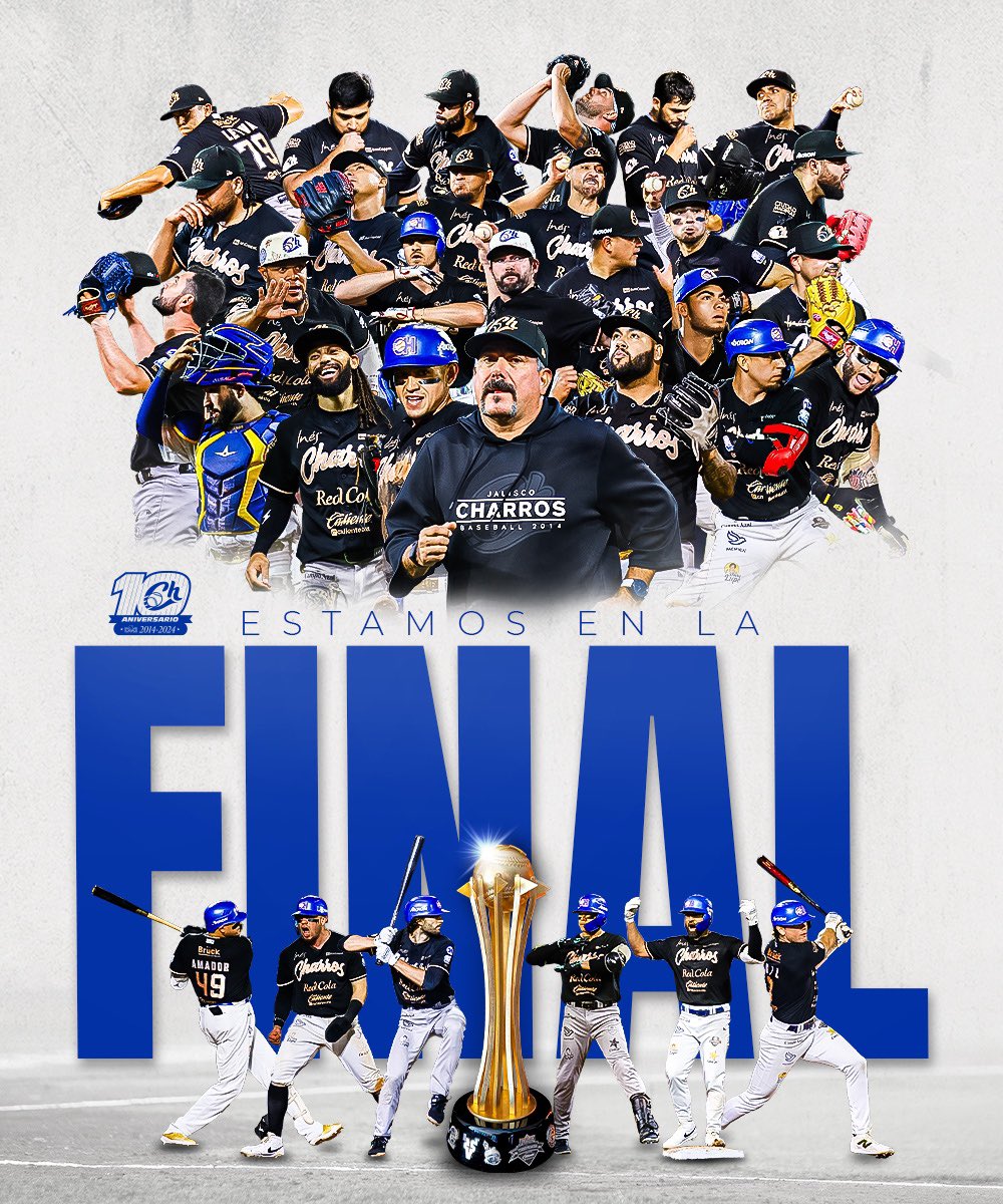 charrosbeisbol's tweet photo. ¡VAMOS POR TOOOOODOOOO, CHARROMANÍAAAAA!🤠💪🏼🔥
Juntos vamos a buscar nuestro tercer título🔜🏆 https://t.co/qrp34iQvMU