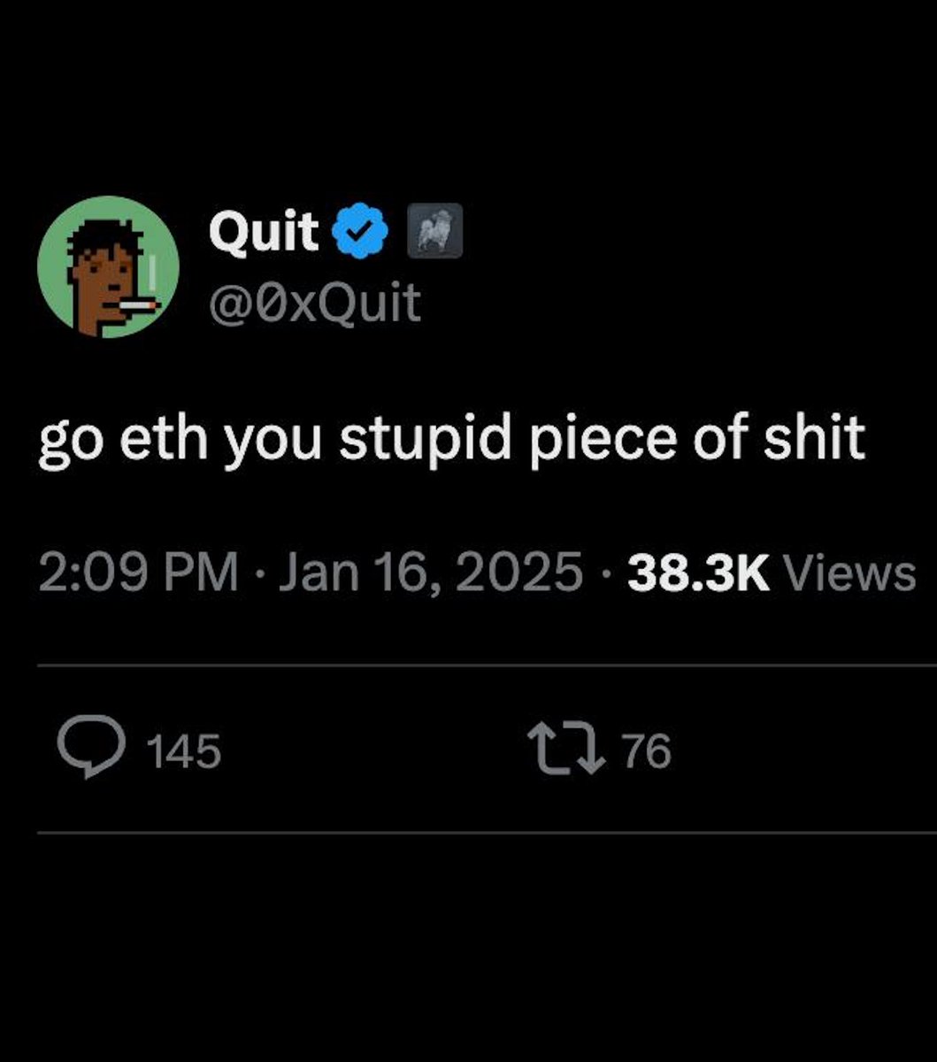 The Ticker is ETH tweet media
