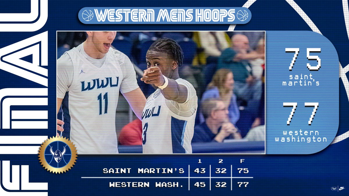 WWU Athletics (@wwuathletics) on Twitter photo M🏀 | Tijan Saine beat the buzzer sending <a href="/WWUHoops/">WWU Men's Hoops</a> to a 77-75 victory over No. 17 and 1st place Saint Martin's in Carver Gym. What a game! M🏀 | Tijan Saine beat the buzzer sending <a href="/WWUHoops/">WWU Men's Hoops</a> to a 77-75 victory over No. 17 and 1st place Saint Martin's in Carver Gym. What a game!