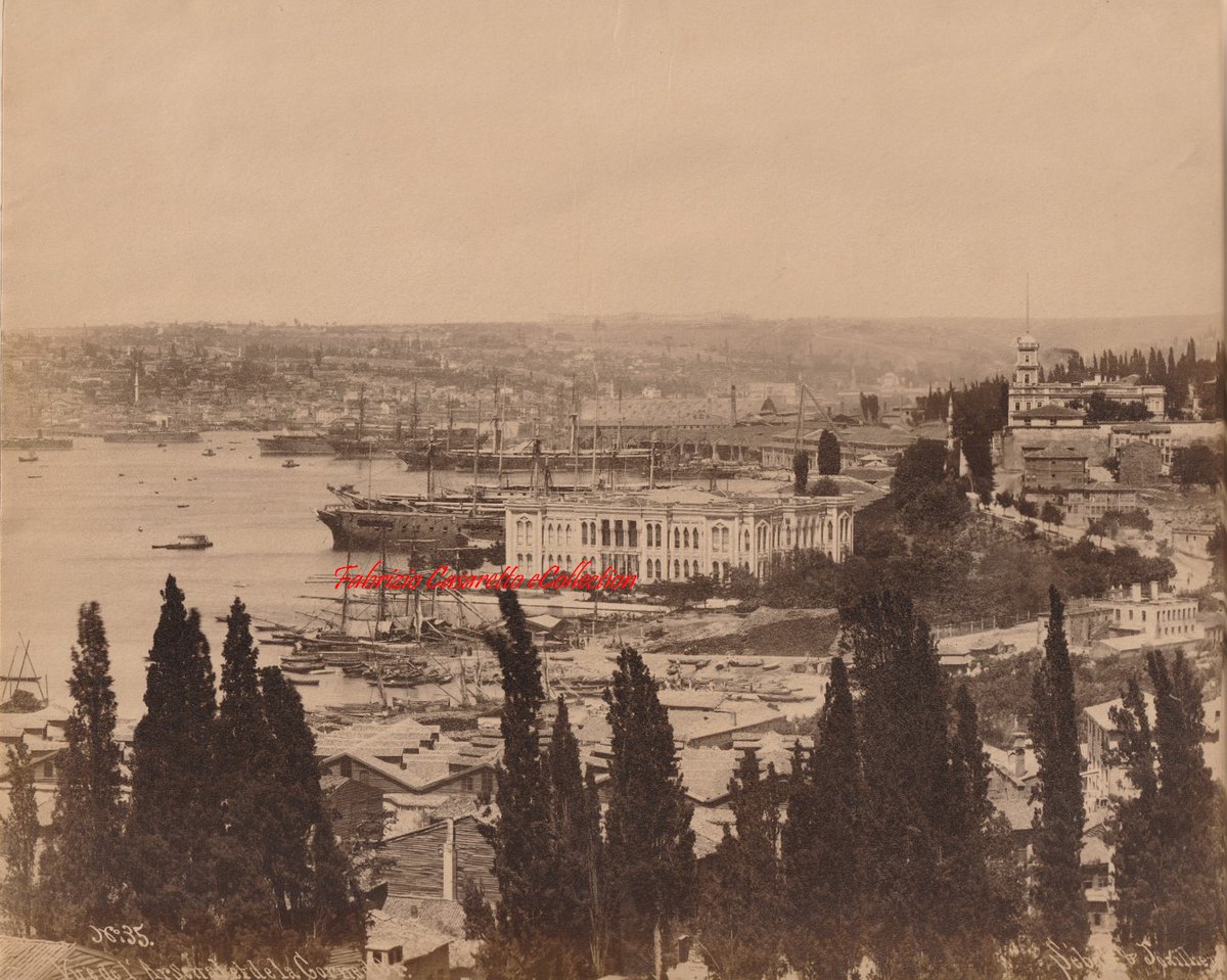 casarettof's tweet photo. Vue de l'Arsenal et de la Corne d'Or 35bis. 1890s
Haliç ve tersane... 35 numaralı fotoğrafın eşi, çok ufak farklar var kayık pozisyonları gibi, arka arkaya çekilmişler.
https://t.co/AkxchK5uN9
#sebahjoaillier #arsenal #halic #tersane https://t.co/f2FXzUtrfi
