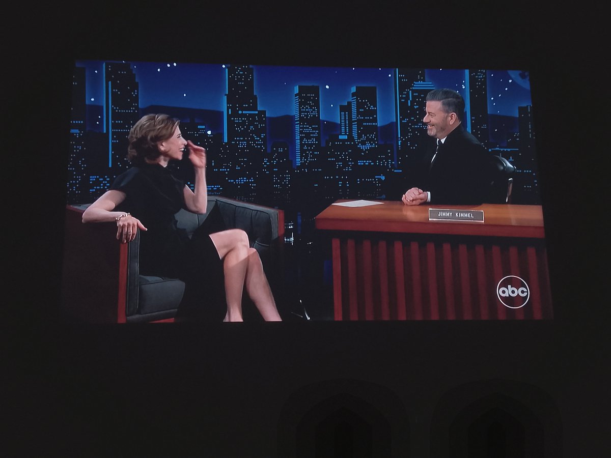 Fernanda torres no Jimmy Kimmel Live!