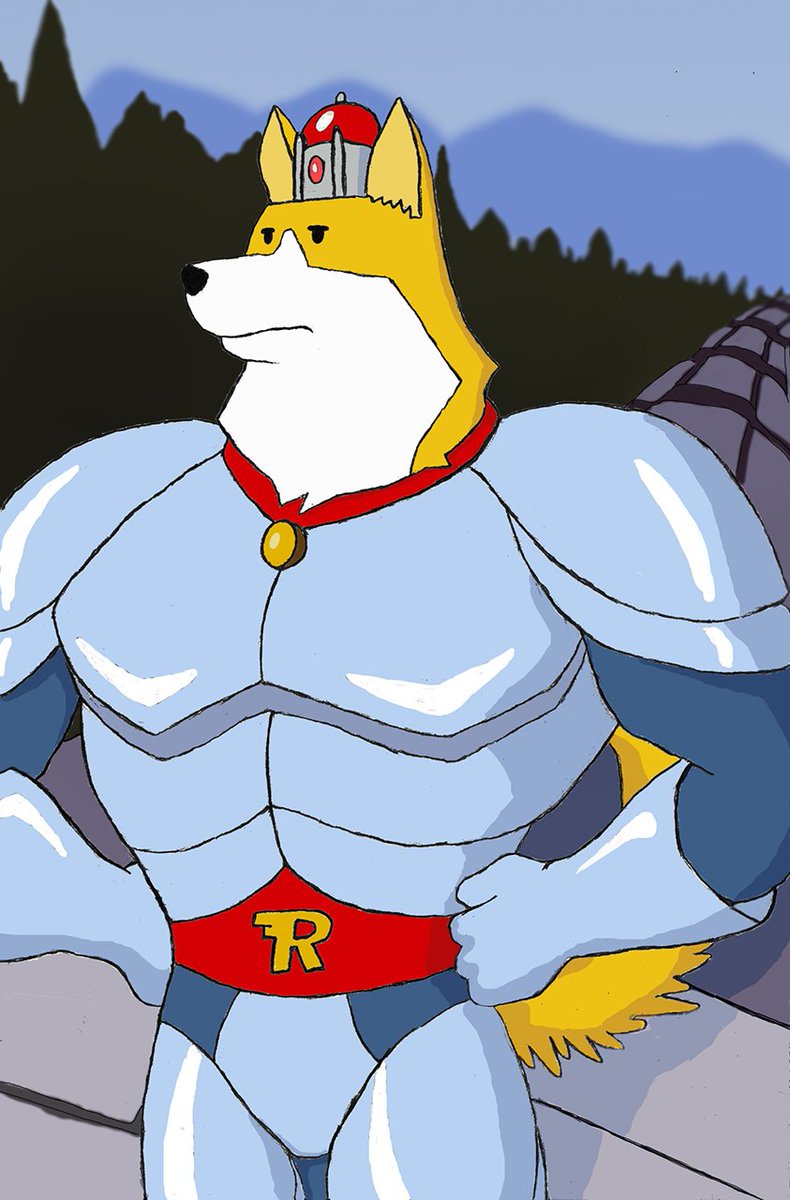 VividGroovy's tweet photo. My fanart of #KingAtticus from #InfinityTrain as a member of the #RoadRovers. #1990s #cartoon #fanart #furry #furryart #furryfanart https://t.co/VRUqCYv2Dw
