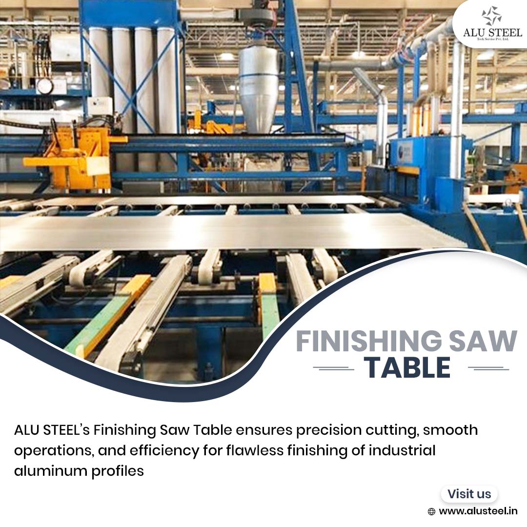 TechAlusteel's tweet image. Achieve flawless precision with ALU STEEL&apos;s Finishing Saw Table, Engineered for smooth operations and efficient cutting, it&apos;s the ultimate solution for perfecting industrial aluminum profiles.
Visit: alusteel.in/productsdetail…
#FinishingSawTable #AluSteelTech #PrecisionCutting