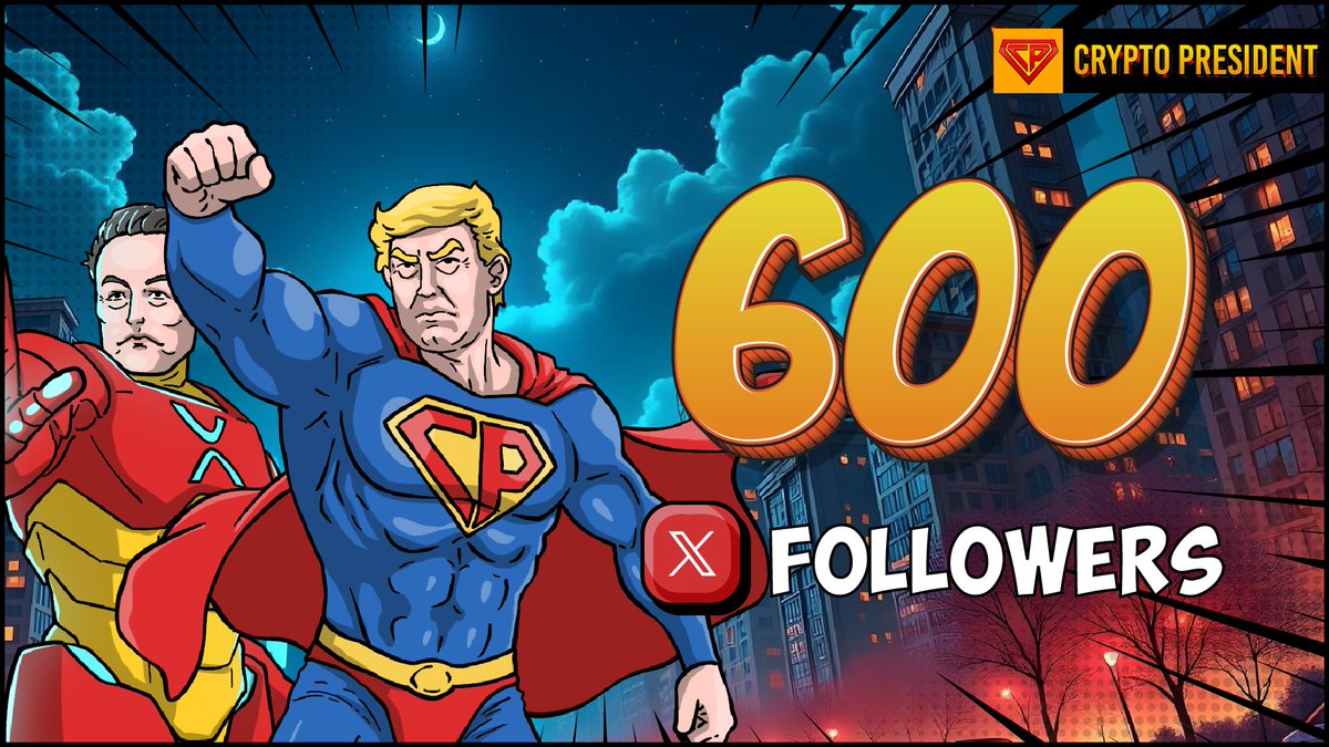 CP_XRP's tweet photo. We’ve officially hit 600 $CPT Patriots on X! Big thanks to everyone for your incredible support. Together, this year, we’re going to do AMAZING things, believe me!

MAKE AMERICA GREAT AGAIN! 🇺🇸
