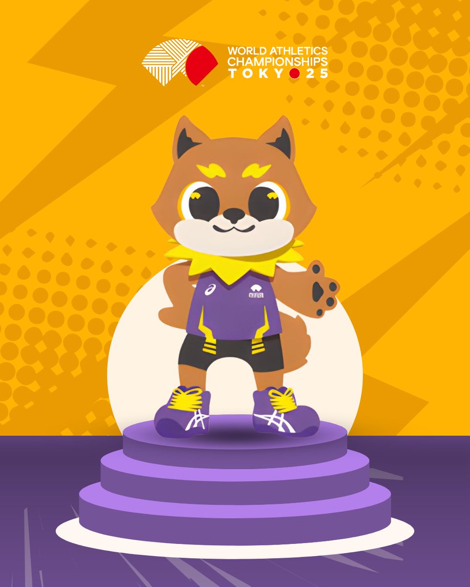 東京2025世界陸上 マスコットが誕生！😍 みんなの「東京2025世界陸上