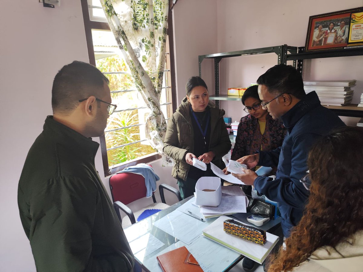 NISHTHA (@nishtha_cphc) on Twitter photo #NISHTHA conducted a supportive supervision visit for the #100DaysTBCampaign at Maniram Bhanjyang <a href="/A_ArogyaMandir/">Ayushman Arogya Mandir - Arogyam Paramam Dhanam</a>, Namchi District, #Sikkim. Strengthening efforts toward #TBelimination through guidance, monitoring, and collaborative action for a #TBMuktBharat. #NISHTHA conducted a supportive supervision visit for the #100DaysTBCampaign at Maniram Bhanjyang <a href="/A_ArogyaMandir/">Ayushman Arogya Mandir - Arogyam Paramam Dhanam</a>, Namchi District, #Sikkim. Strengthening efforts toward #TBelimination through guidance, monitoring, and collaborative action for a #TBMuktBharat.