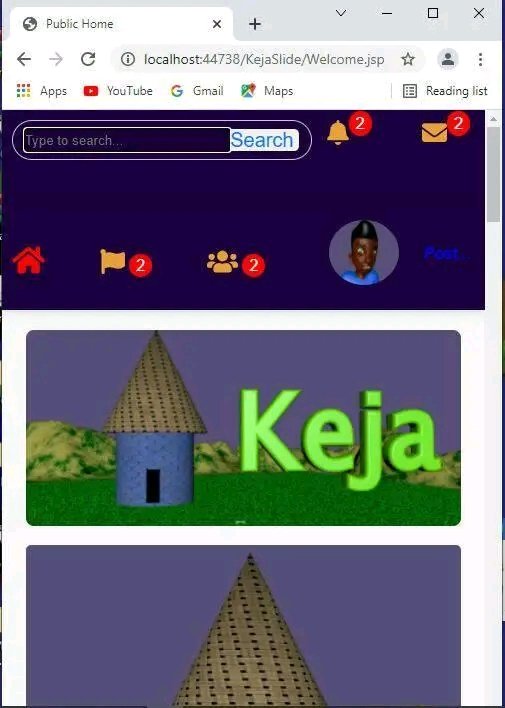 robimoon13's tweet image. Developed this social media using java-back end jsp and js plus html not to forget database sql. Is anyone interested in buying it and employ me to continue developing?