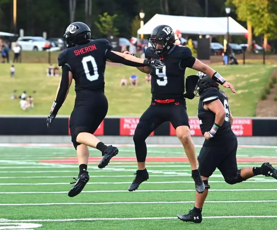 First I want to say that when you open the door for faithfulness and steadfastness, you allow God to enter the room. I’m extremely blessed to say I have received a my second Division 1 offer from <a href="/DavidsonFB/">Davidson Football</a>! To God be all the glory. 

<a href="/CoachCJCox/">Jason Cox</a> <a href="/Briankeithlyons/">Brian Lyons</a> 
<a href="/EHSMavsFB/">EmersonFB</a>