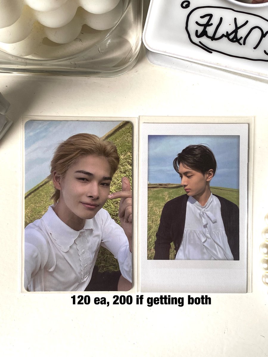 yjiprio's tweet photo. 🫧 #yjipriosells .ᐟ

🩰 wts lfb ph | help rt

⠀⠀enhypen d:a &amp; b:c pc

ㅡ onhand
ㅡ good condi
ㅡ free 1 p1h pc if getting 3 or more!

https://t.co/RslF8hvNL5

⌗ border carnival heeseung sunghoon hype down lenti dimension answer jay ni-ki yet pola https://t.co/bH0qHPuV9f