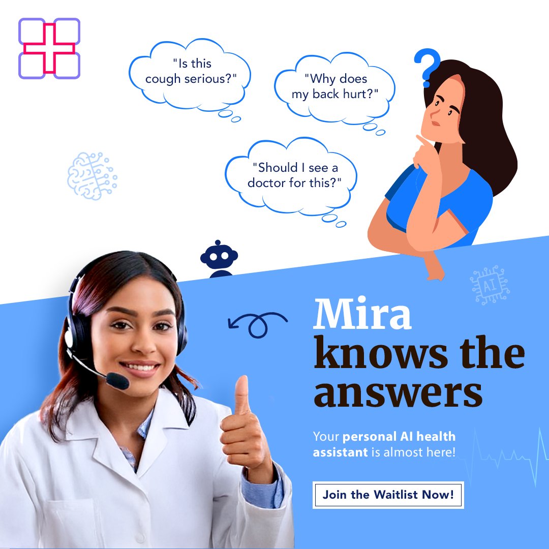 TheOneDit's tweet photo. How often have you wondered what's happening to you or your family, and should you visit a Doctor? If yes, what speciality?

The phase of self-examination and decision-making is the most crucial for a patient. 

What if I give you a companion, just a call away, who always assists you in the language you like?

Will you take the call?

Mira's waitlist is now open.

https://t.co/ncL0EgOCch

@Bharosa_Life