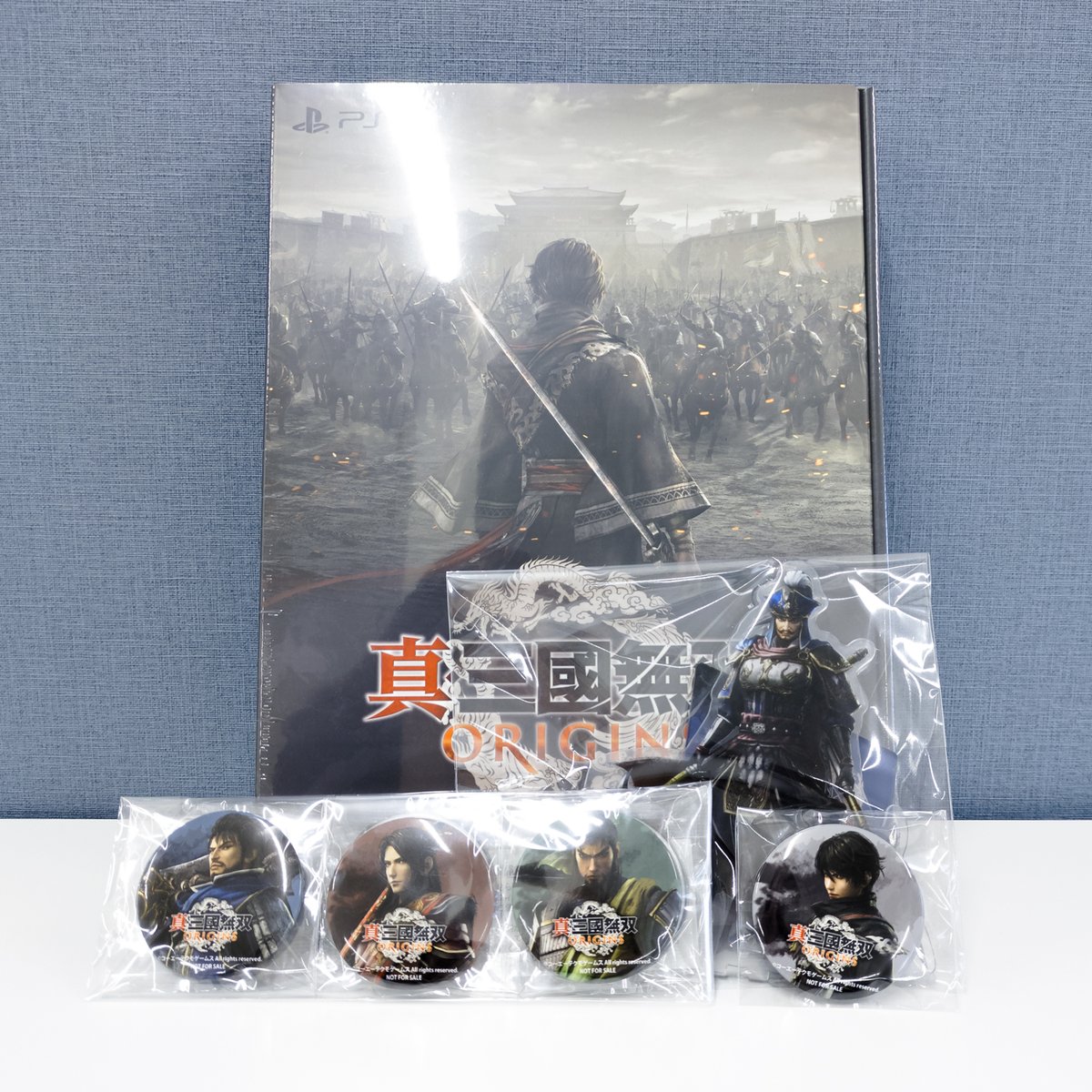 周瑜　真・三國無双 ORIGINS びっく宝島　特典 缶バッジ 周瑜 びっく宝島特典 缶バッジ3個セット 真・三國無双 ORIGINS 【公式