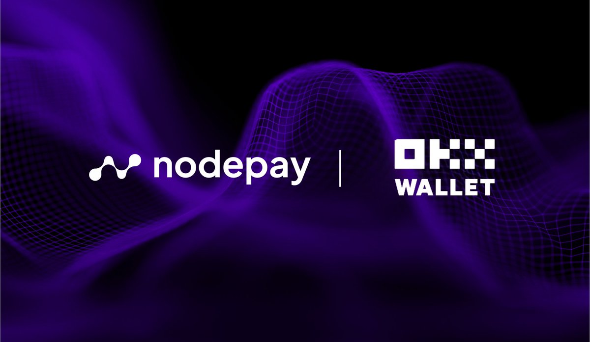 nodepay's tweet image. We’ve partnered with OKX @wallet to bring you an exclusive chance to claim Nodecoin and win a share of 500,000 $NC! 💰

How to participate:
1️⃣ Import your verified wallet address to OKX @wallet.
2️⃣ Claim $NC directly on OKX wallet.
3️⃣ Enter to win your share.

Claims begin in 2.5…