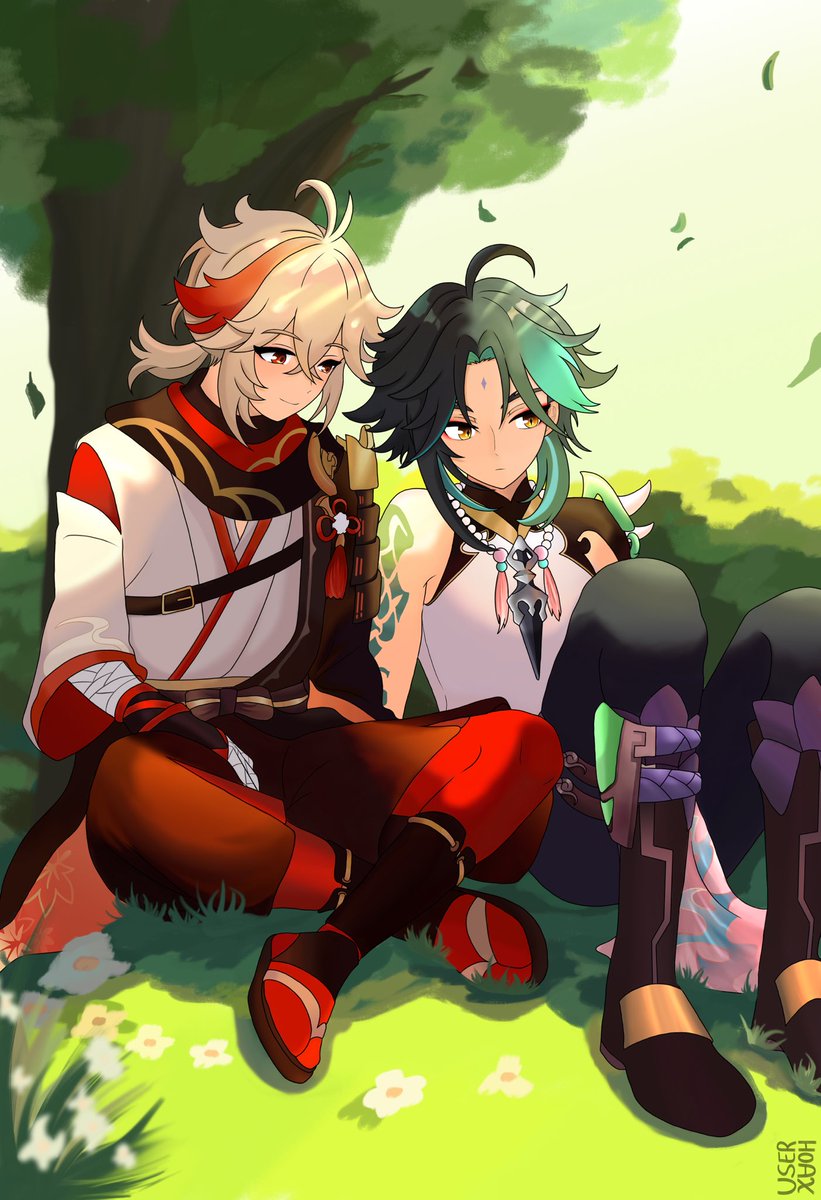 userhoax's tweet image. a moment in leisure
#kazuxiao #万魈 #xiaokazu #魈叶