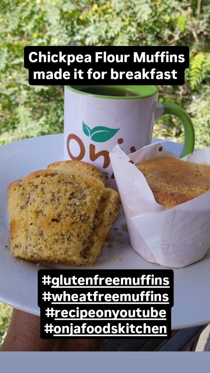 Chickpeas are a superfood, now imagine how much of nutritional value is in this muffin that has also been enriched with chia seeds.
Purchase a pack of Onja Foods Chickpea flour and enjoy all the goodness
#wheatfreemuffins #glutenfreemuffins #chickpeaflour #onjafoods