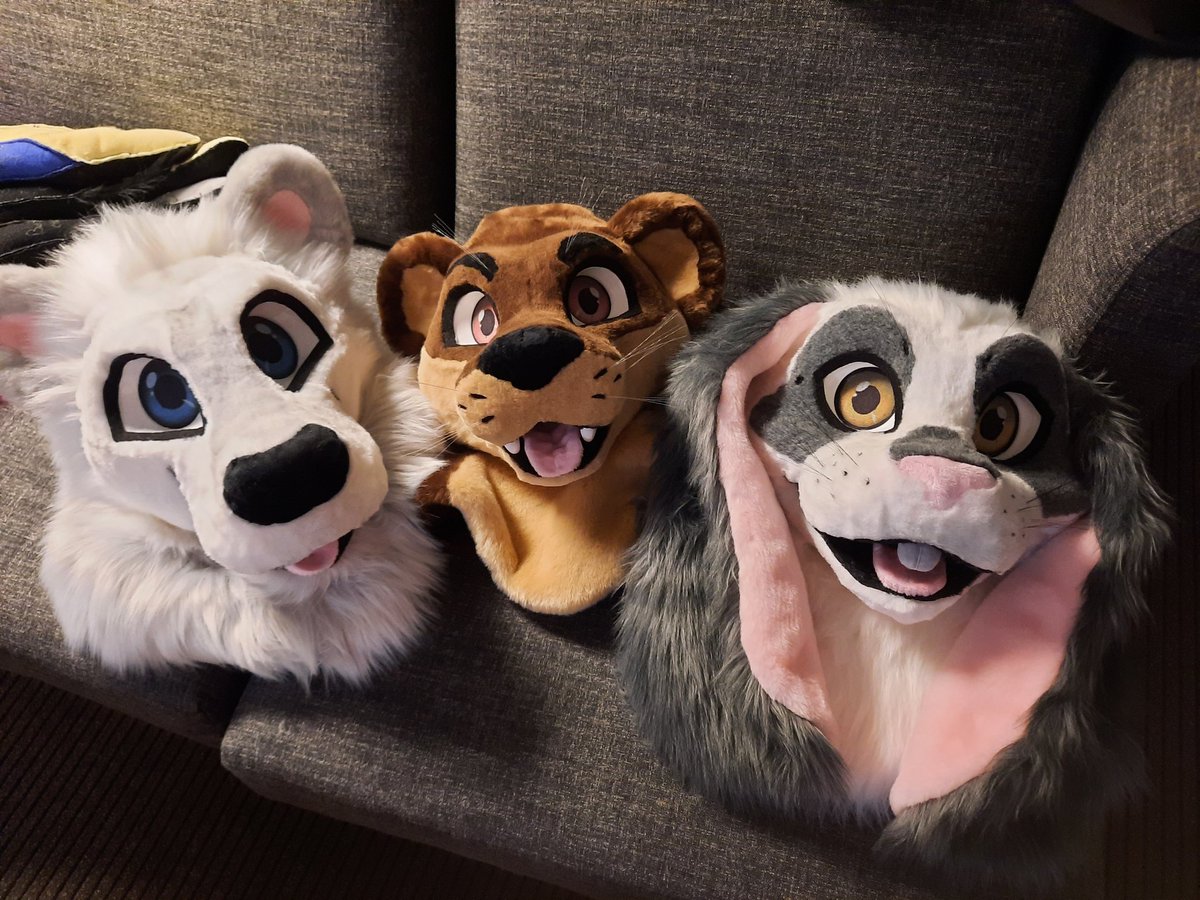 OtterBearStudios (@otterbearstudio) on Twitter photo Ish a Bear! Ish an Otter! Ish a Bunny!!
These guys will be available in the Den at <a href="/furcon/">Further Confusion "The Beach Episode"</a>! Table 104 in East Den!
These are heads only!
I also have a bunch of tails, plushies Balaclavas and more! Ish a Bear! Ish an Otter! Ish a Bunny!!
These guys will be available in the Den at <a href="/furcon/">Further Confusion "The Beach Episode"</a>! Table 104 in East Den!
These are heads only!
I also have a bunch of tails, plushies Balaclavas and more!