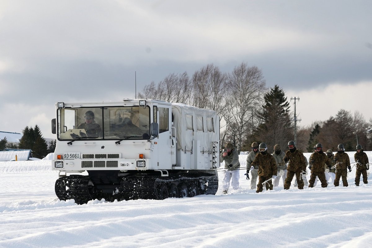 陸上自衛隊 は、1月31日から2月9日までの間、北海道大演習場
