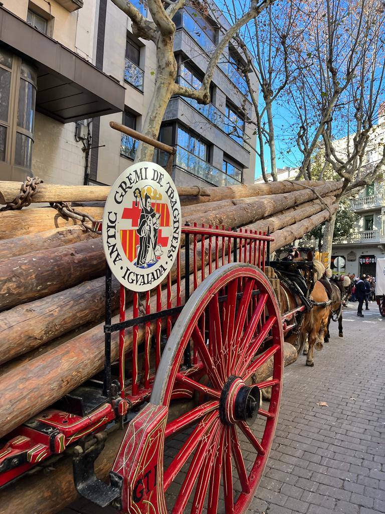 🐴Diumenge culminen les festes de l’Antic Gremi de Traginers amb els Tres Tombs d’Igualada. Foto: Joan Guasch  radioigualada.cat/lacarta/diumen…