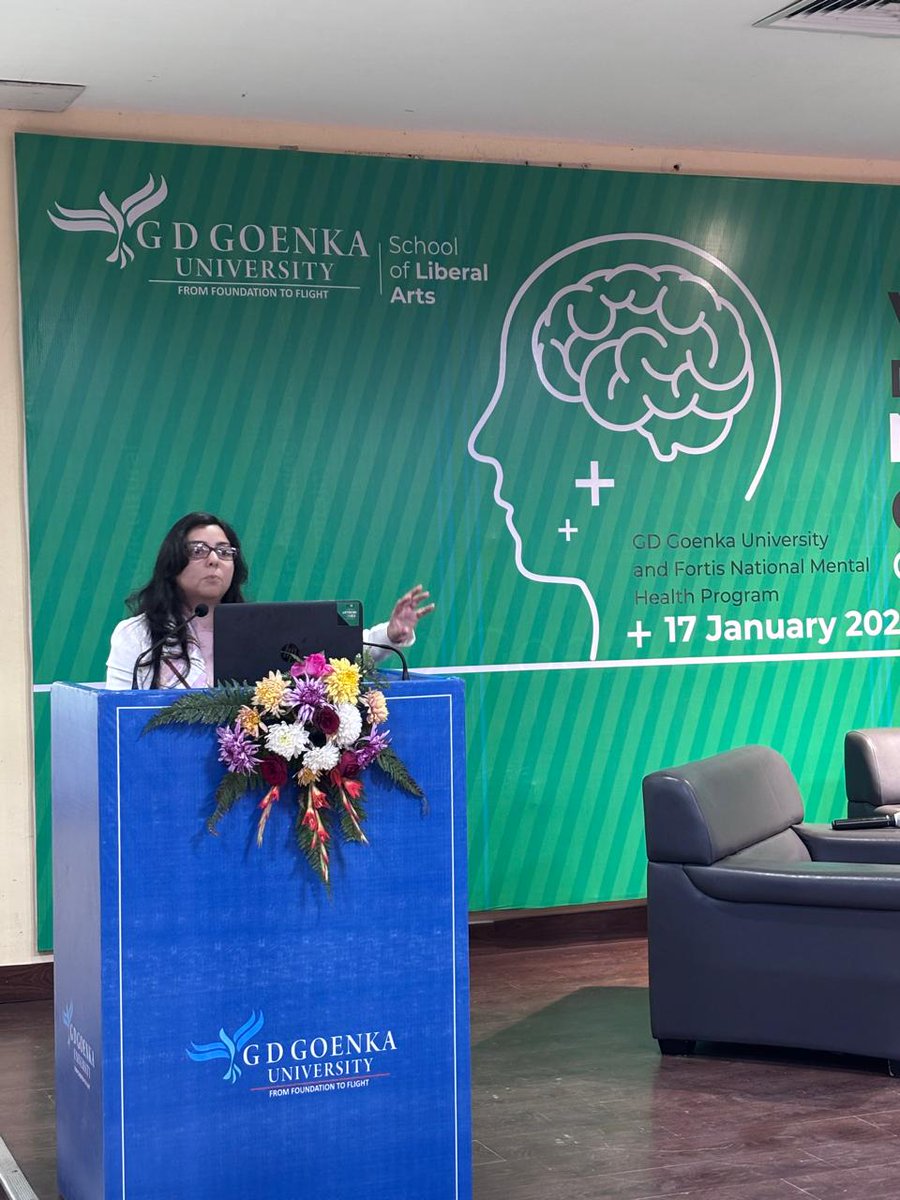 fortismentalhealth (@fortis_mhbs) on Twitter photo <a href="/sondhi_roshni/">Roshni Sondhi Abbi</a> <a href="/Geetika_kpr/">Geetika Kapoor</a> <a href="/goenka_univer/">GD Goenka University</a> <a href="/fortis_hospital/">Fortis Healthcare</a> <a href="/dr_samirparikh/">Dr. Samir Parikh 🇮🇳</a> <a href="/mimansasingh/">Mimansa Singh Tanwar 🇮🇳</a> A talk on ‘Trauma Informed Therapy’ by <a href="/kamna_chhibber/">Dr. Kamna Chhibber</a> at Vartah 4.0 <a href="/goenka_univer/">GD Goenka University</a> <a href="/sondhi_roshni/">Roshni Sondhi Abbi</a> <a href="/Geetika_kpr/">Geetika Kapoor</a> <a href="/goenka_univer/">GD Goenka University</a> <a href="/fortis_hospital/">Fortis Healthcare</a> <a href="/dr_samirparikh/">Dr. Samir Parikh 🇮🇳</a> <a href="/mimansasingh/">Mimansa Singh Tanwar 🇮🇳</a> A talk on ‘Trauma Informed Therapy’ by <a href="/kamna_chhibber/">Dr. Kamna Chhibber</a> at Vartah 4.0 <a href="/goenka_univer/">GD Goenka University</a>