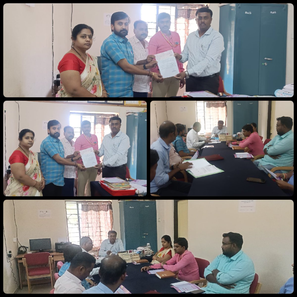 ksuwssb's tweet photo. ಕಲಬುರಗಿ ಉಪ ವಿಭಾಗದ ಕಾರ್ಮಿಕ ಅಧಿಕಾರಿಗಳ ಕಚೇರಿಯಲ್ಲಿ ಮಂಡಳಿಯ ಆಶಾದೀಪ ಯೋಜನೆಯಡಿ ಸೌಲಭ್ಯ ಒದಗಿಸುವ ಕುರಿತು ವಿವಿಧ ಕಾರ್ಖಾನೆ ಹಾಗೂ ಕಾರ್ಮಿಕ ಇಲಾಖೆಯ ತಾಲೂಕು ಅಧಿಕಾರಿಗಳಿಗೆ ಸಭೆ ಏರ್ಪಡಿಸಲಾಗಿತ್ತು.

ಇದೇ ವೇಳೆ ಆಶಾದೀಪ ಯೋಜನೆಯಡಿ ಶ್ರೀ ಸಿಮೆಂಟ್ ಕಂಪನಿಗೆ ರೂ.1,83,431 ಮೊತ್ತದ ಚೆಕ್ ಅನ್ನು ವಿತರಿಸಲಾಯಿತು.

#ksuwssbcares #LabourDepartment #karnataka