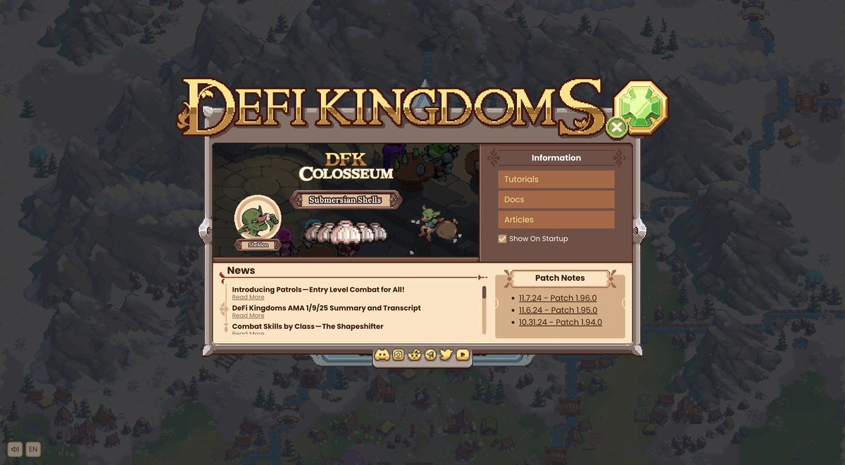 Adventure just got easier! PATROLS are here to kickstart your journey in DeFi Kingdoms, exclusively on <a href="/MetisL2/">Metis🌿</a>. No experience? No problem ‘cause your Hero’s story begins now!

<a href="/DeFiKingdoms/">DeFi Kingdoms 🔺🌿</a> is launching Patrols, an exciting, beginner-friendly combat system exclusively on the