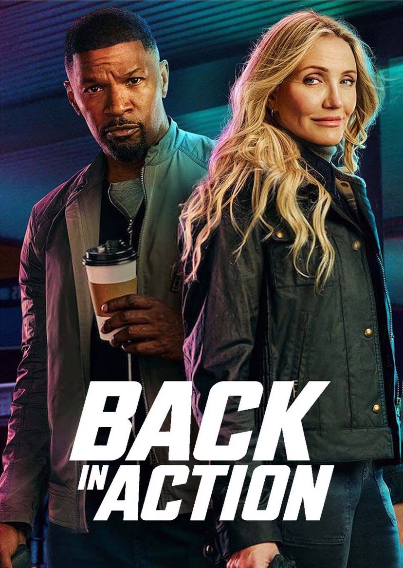 NetflixMENA's tweet photo. فيلم الأكشن والإثارة Back in Action من بطولة كاميرون دياز وجيمي فوكس! يُعرض الآن على نتفليكس 🔥 https://t.co/uTKSfnBoi9