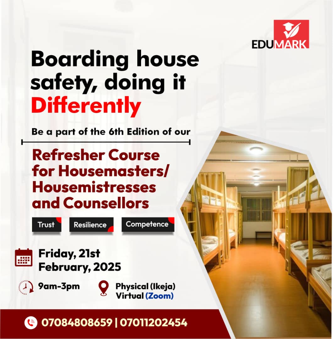 SchooltipsMag's tweet photo. The school environment from the playground, classrooms to the hostels can be a hazardous or safe place for a child.

There's a lot to learn with regards to creating a safe environment where students can be secured and flourish.

Register here https://t.co/Dz9OYjthZD

#training https://t.co/Q3QYBsWSMl