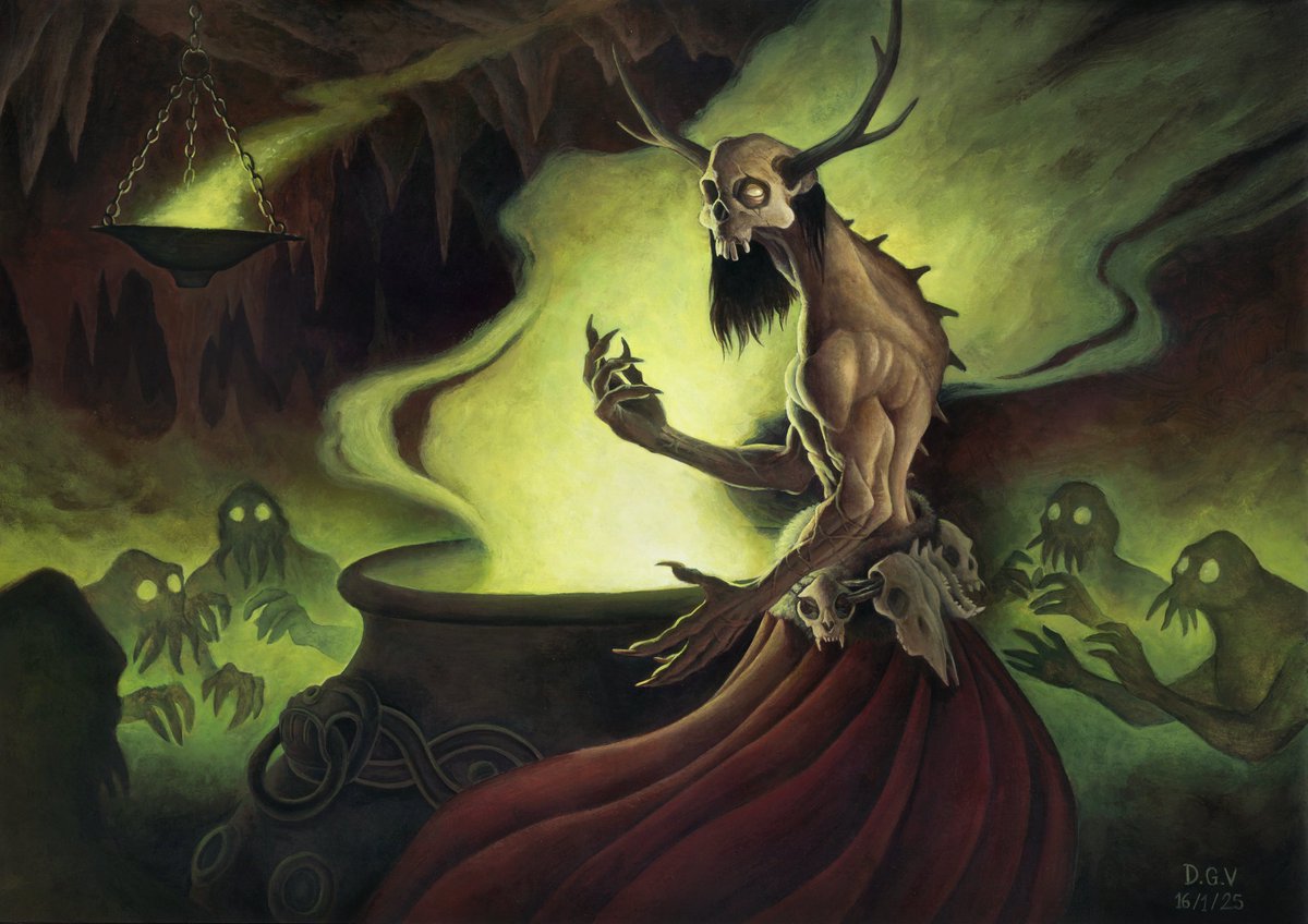 Portada definitiva de David Garzás para Tiempos Oscuros en Dormunder, una nueva aventura para Clásicos de la Marca escrita por Pablo Claudio Ganter. Muy pronto estará lista para imprenta.