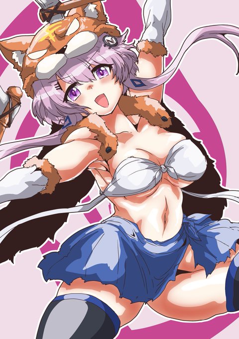 今日の日課は戦士フィーちゃんです 