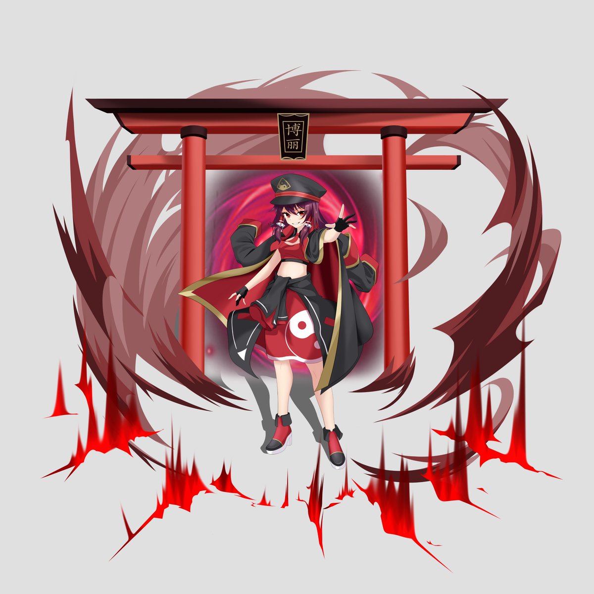 是赛博灵梦指挥官(｡◕ˇ∀ˇ◕)
此处省略一大堆想说的话!!!∑(ﾟДﾟノ)ノ
#東方 #東方Project  #博麗霊夢