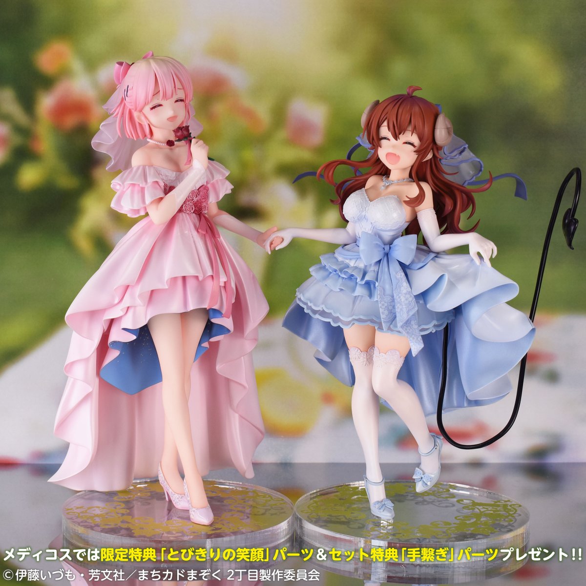 📢デコマス展示は明日から 「#まちカドまぞく」の2つの周年を記念した