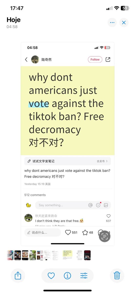 thinking_panda's tweet photo. Chinese people asked a simple question to Americans on #RedNote .🤔

#tiktokrefugees #Tiktokban https://t.co/1CVwwQihsP
