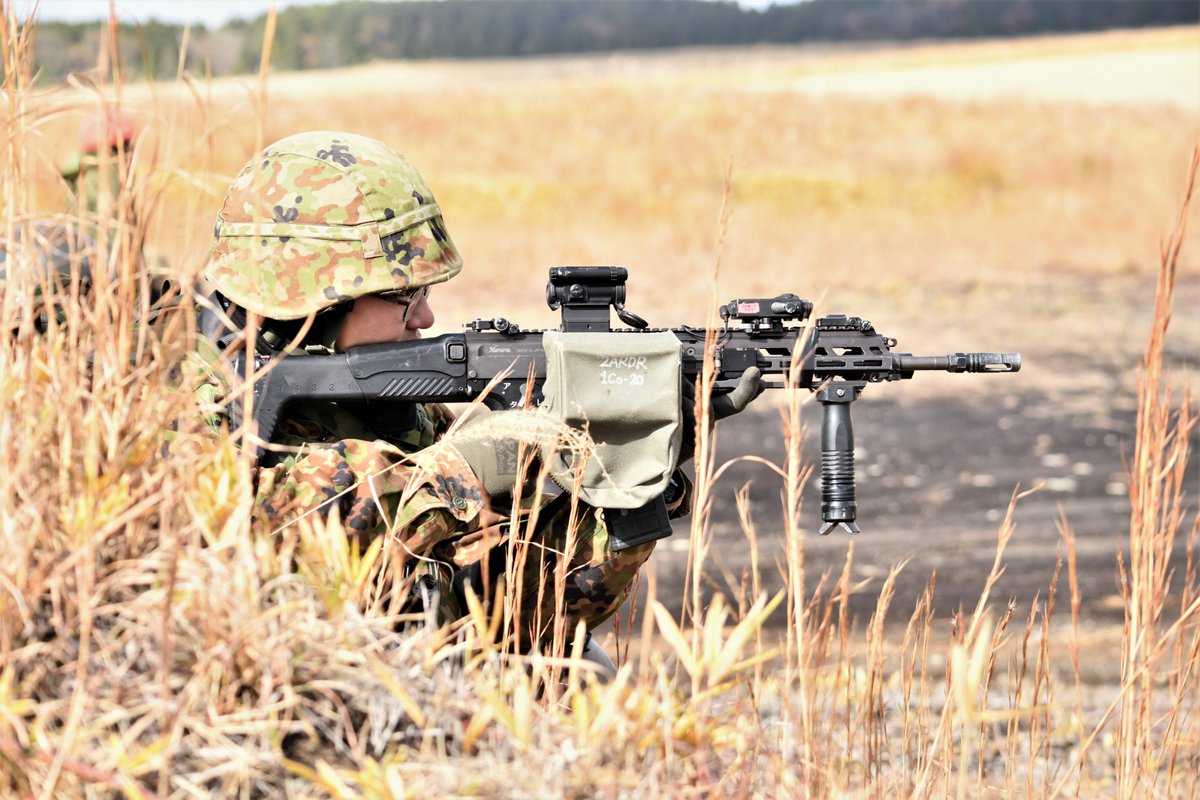 射撃訓練】 ＃第2水陸機動連隊 は熊本県大矢野原演習場において各普通