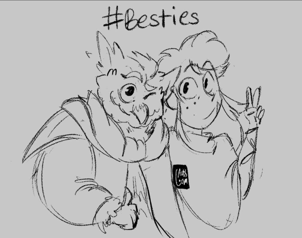lil doodle from stream @xani_grimm
