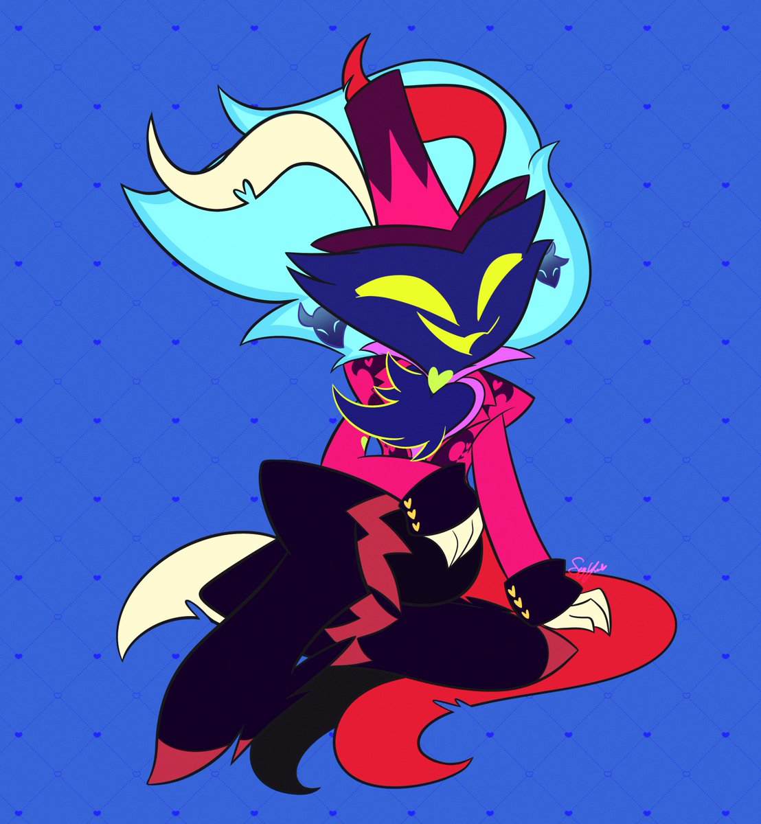 SeyYess's tweet photo. ❤️‍🔥

4/6 🎀

...................
#helluvabossfanart #helluvaboss #Asmodeus https://t.co/zeV8ZCWx5E
