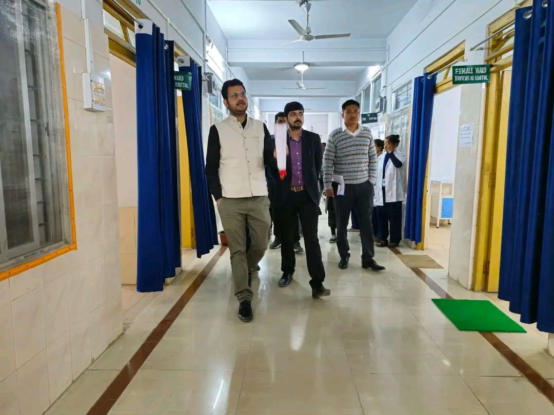 "Healthier habits, Happier Lives"
 Attended district-level review meeting to enhance Healthcare and to assess NQAS status for Thelakung PHC &amp; AAM SC.
<a href="/tripura_cmo/">CMO Tripura</a> 
<a href="/cstripura/">CS Tripura</a>
