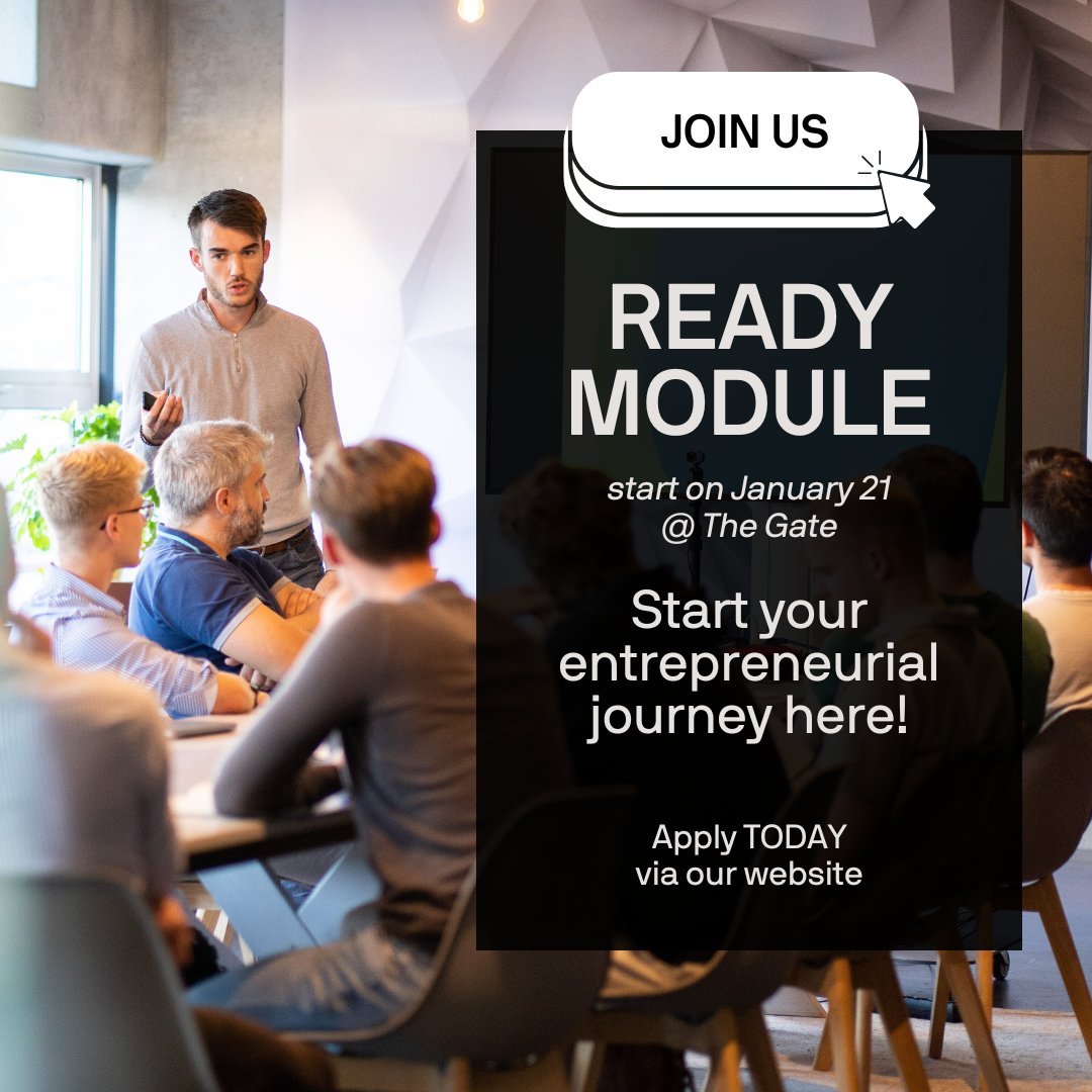Last chance to join the Startup Readiness Program's READY module! 🔔 Today marks the deadline for registration, so don't miss out on this opportunity!

Sign up now at hubs.ly/Q03200g70! 📝