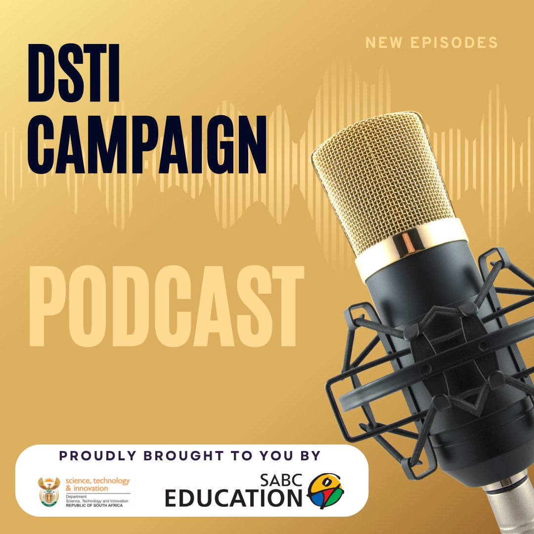 Hey, future innovators! 🌐🔍 Tune into our weekly podcast on your favourite radio station as we uncover the amazing world of science and technology. 🌠🔭 

Catch the latest episode here: sabc-plus.com/carousel-radio…

Proudly brought to you by <a href="/dstigovza/">DEPARTMENT OF SCIENCE,TECHNOLOGY & INNOVATION</a> 
#SABCEducation #Science