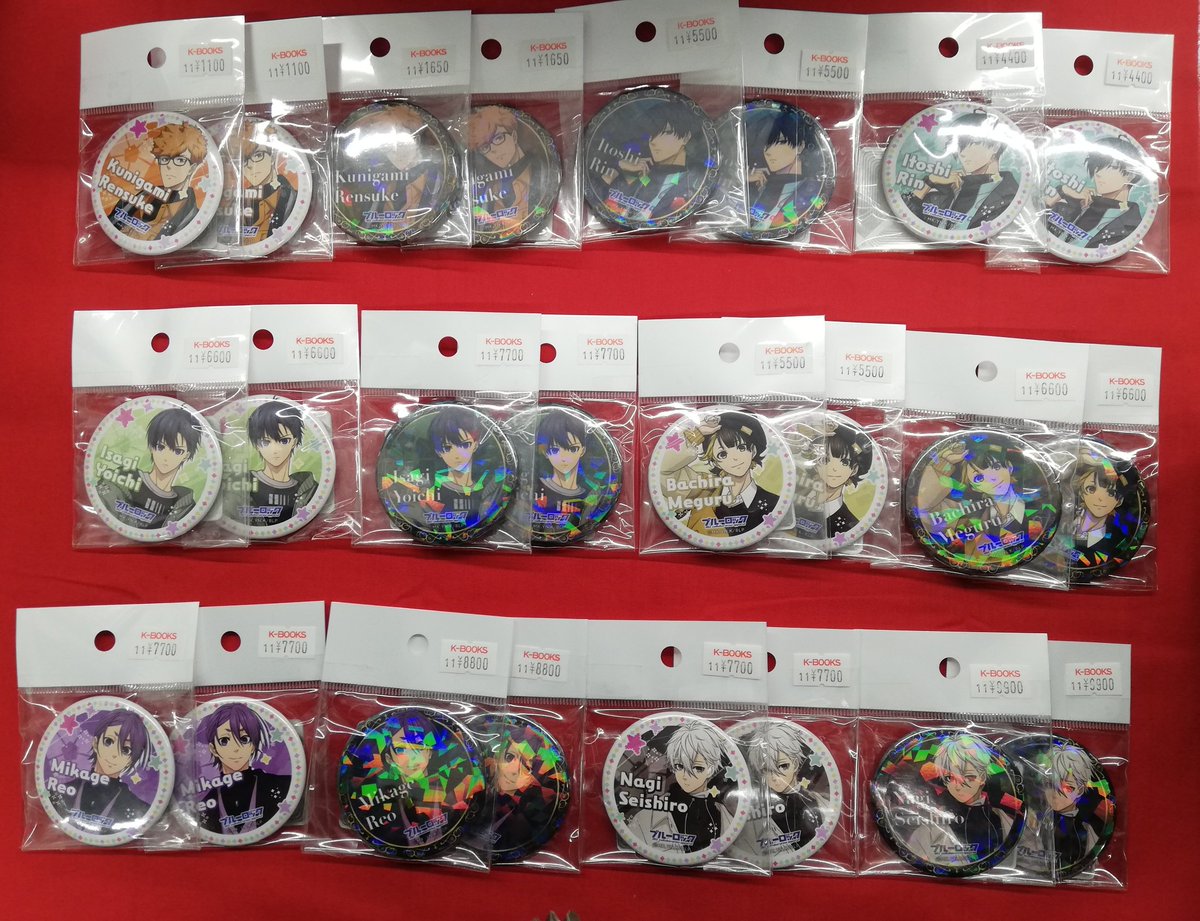 Broooock　名古屋　缶バッジ 缶バッジセット〈花江夏樹〉 | SOARIDEA