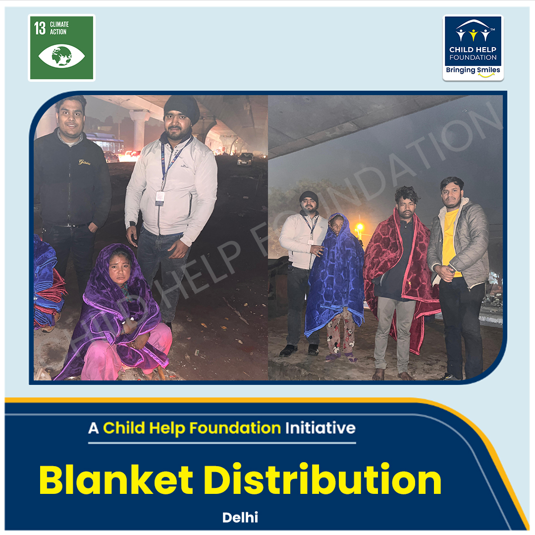 Childhelpindia's tweet image. 🌡 With Delhi's temperature dropping below 10°C, CHF volunteers distributed over 50 blankets to those in need, spreading warmth and kindness. 
.
🤝Join us in making winters bearable for the underprivileged!
.
.
.
#BlanketDistribution #HelpingTheHomeless
