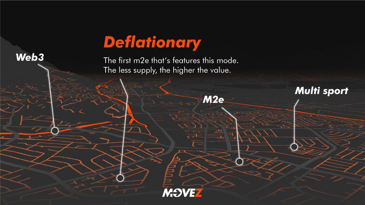 MoveZToken's tweet photo. 🧗‍♂️#MoveZ is the first #MoveToEarn platform to feature a deflationary dual token system!

🔥Burn calories, fat and tokens

🆙Increase your health, shape and value! https://t.co/N8VWagqsCH